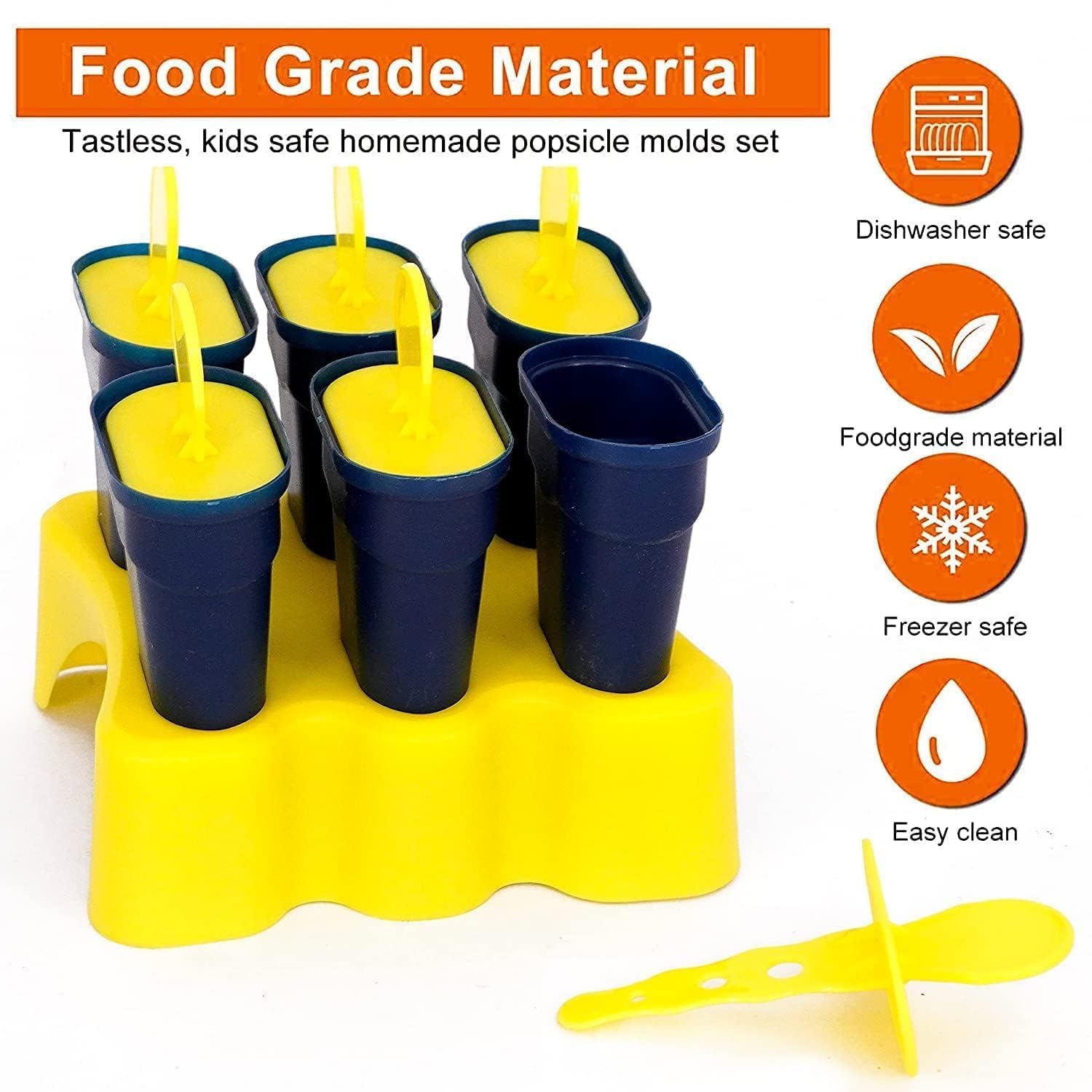 Plastic ice Pop Makers